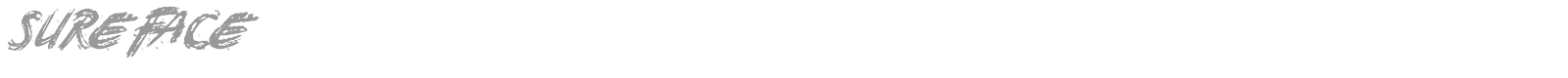 Sureface font preview
